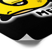 Meh (& das coole runde Ding mit einem Auge) Poster (Ecke)