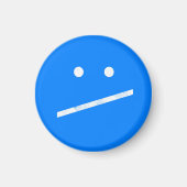 Meh Face Magnet (Vorne)