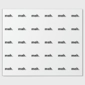 Meh. Geschenkpapier (Flach)
