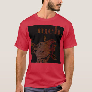Meh Goat Stack Lover Goat Farm Life T-Shirt