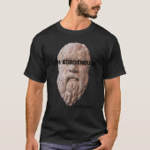 Meh Good Enough Philosopher Sarcastic Mediocrates  T-Shirt (Vorderseite)