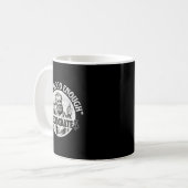 Meh Good Genough Mediocrates - Funny Philosophy Kaffeetasse (Vorderseite Links)