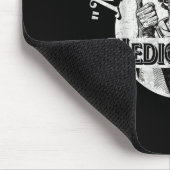 Meh Good Genough Mediocrates - Funny Philosophy Mousepad (Ecke)