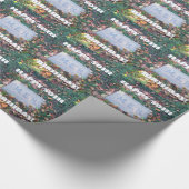 Meh Gravestone Morbid Spaß Funny Custom Geburtstag Geschenkpapier (Ecke)