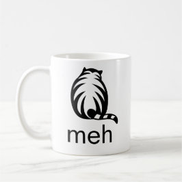 meh Katze Kaffeetasse