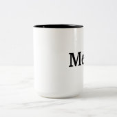 Meh Koffietas Zweifarbige Tasse (Mittel)