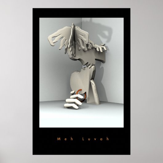 Meh Lovah Poster (Vorne)