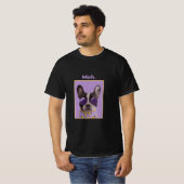 Meh lustiger Hund Meme T-Shirt (Vorne ganz)