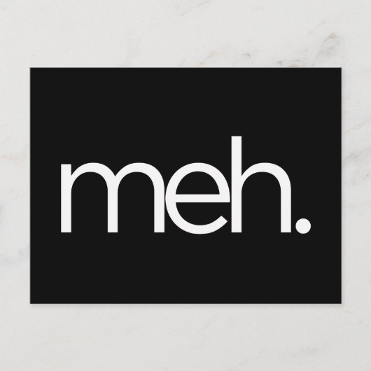 meh meh. postkarte (Vorderseite)