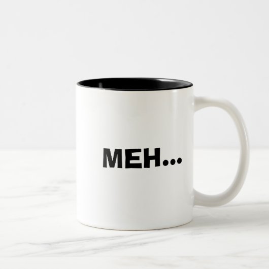 MEH…, MEH… ZWEIFARBIGE TASSE (Rechts)