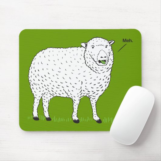 "Meh" Mousepad (Mit Mouse)