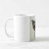 meh mürrische Katzen-Partyteekaffee-Tassenkunst Kaffeetasse (Links)