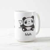 Meh Panda-Tasse Kaffeetasse (VorderseiteRechts)