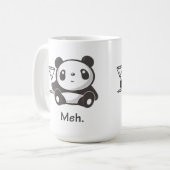 Meh Panda-Tasse Kaffeetasse (Vorderseite Links)