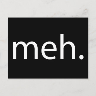 meh postkarte