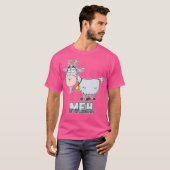 Meh Sarcastic Goat Lover Goat T-Shirt (Vorne ganz)