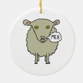 Meh Sheep Keramik Ornament (Hinten)