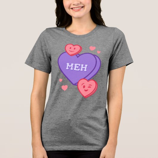 Meh - Shirt für Konversation (Vorderseite)