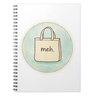 Meh Shopping Tote Notes Notizblock
