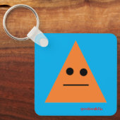 Meh Triangle Keychain Schlüsselanhänger (Vorderseite)