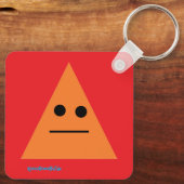 Meh Triangle Keychain Schlüsselanhänger (Rückseite)