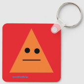Meh Triangle Keychain Schlüsselanhänger (Rückseite)