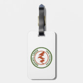 Mehatl Creek Provinzialpark Gepäckanhänger (Rückseite vertikal)