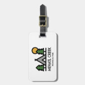 Mehatl Creek Provinzialpark Gepäckanhänger (Vorderseite vertikal)