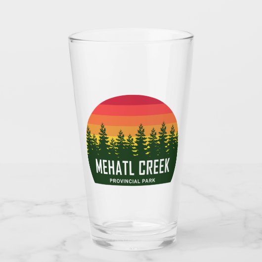 Mehatl Creek Provinzialpark Glas (Vorderseite)