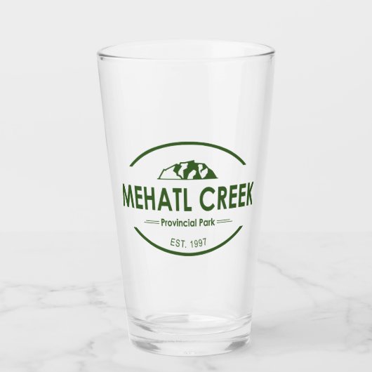 Mehatl Creek Provinzialpark Glas (Vorderseite)