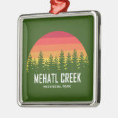 Mehatl Creek Provinzialpark Ornament Aus Metall (Links)