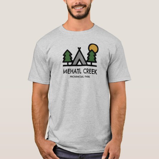 Mehatl Creek Provinzialpark T-Shirt (Vorderseite)