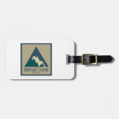 Mehatl Creek Provinzpark Rustic Gepäckanhänger (Vorderseite horizontal)