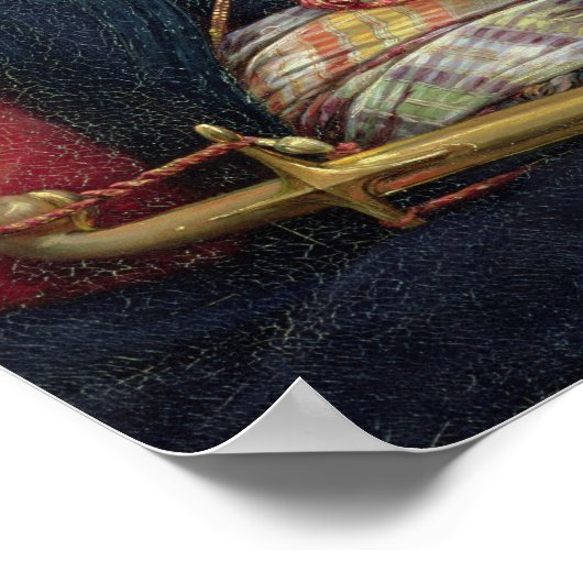 Mehemet Ali , 1840 Poster (Ecke)