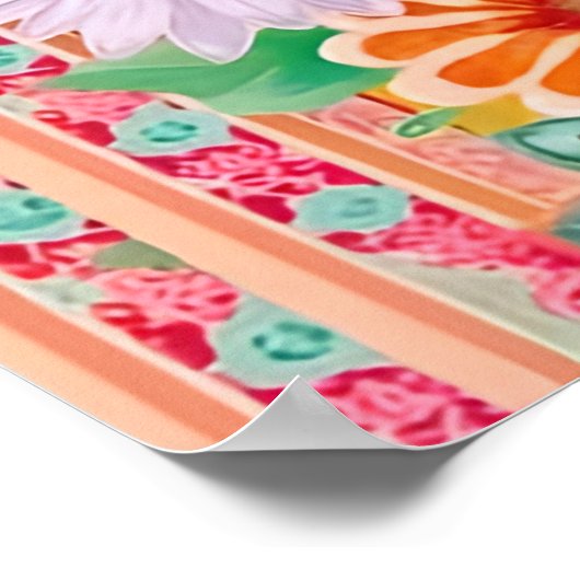 Mehendi Bazaar Sign, Henna Station Decor, Mehndi Poster (Ecke)