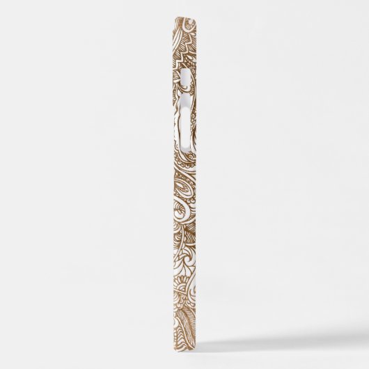 Mehendi Henna iPhone Hülle (Linke Seite)