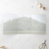 Meher Baba, Abgeschiedener Hügel, Samen von Liebe Dreifach Gefaltete Ankündigung (Innenseite)