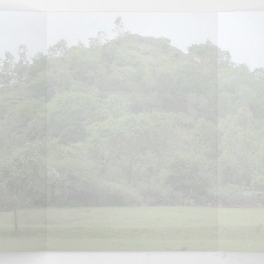 Meher Baba, Abgeschiedener Hügel, Samen von Liebe Dreifach Gefaltete Ankündigung (Innenseite Mitte)