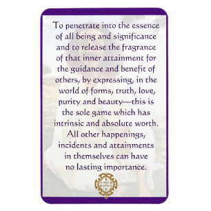 Meher Baba Game Magnet