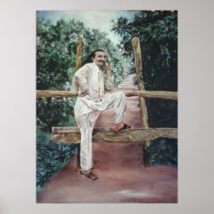 Meher Baba in Nature Poster