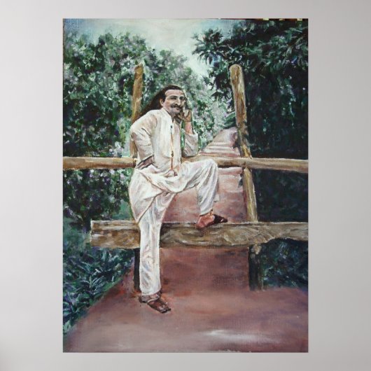 Meher Baba in Nature Poster (Vorne)