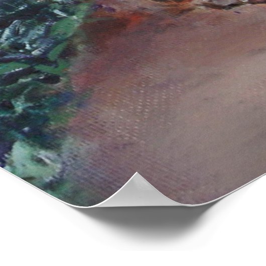 Meher Baba in Nature Poster (Ecke)