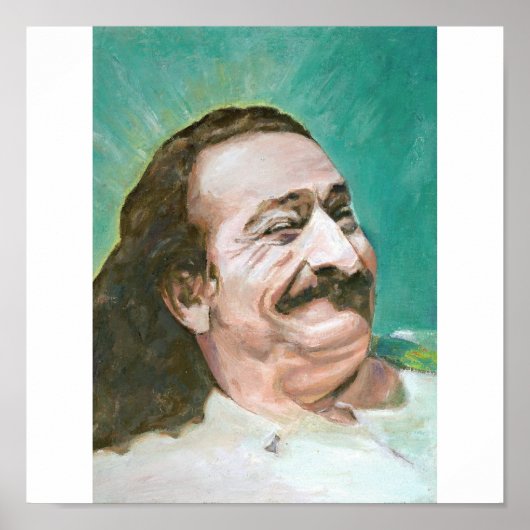 Meher Baba Laughing Poster (Vorne)