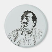 Meher Baba Silence Magnet (Vorne)