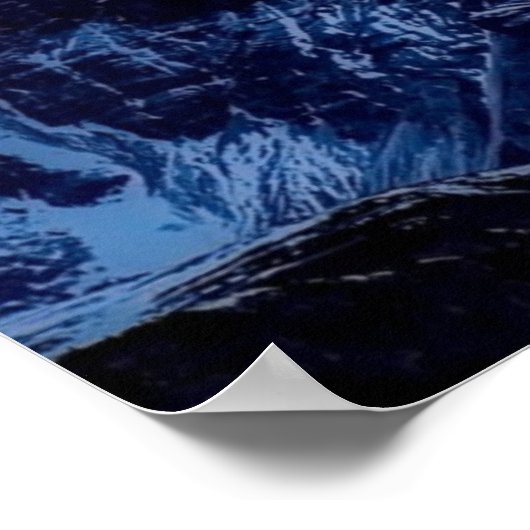 Meher Baba Silence Zitat Poster (Ecke)