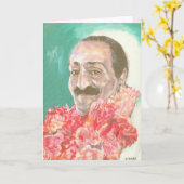 Meher Kuchen mit Blumen Karte (Gelbe Blume)