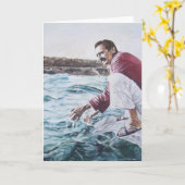 Meher Kuchen taucht in seinen Ozean ein Karte (Gelbe Blume)