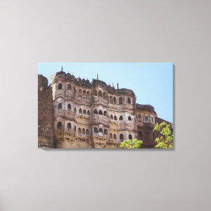 Meherangarh, das Majestic Fort, Jodhpur, Leinwanddruck