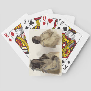 Mehkskeme-Sukahs, Blackfoot Chief and Tatsicki-Sto Spielkarten