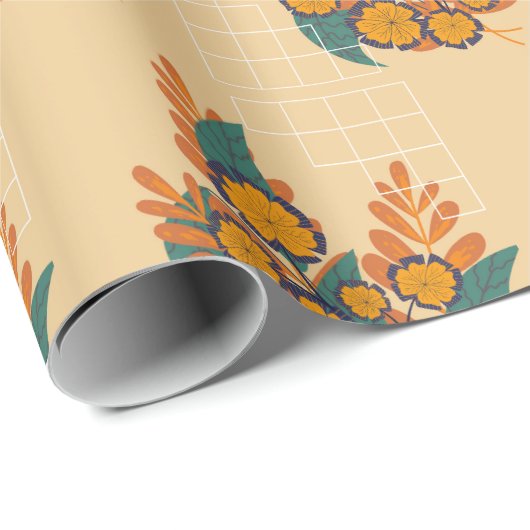 Mehl Geschenkpapier (Rolleneckpunkt)